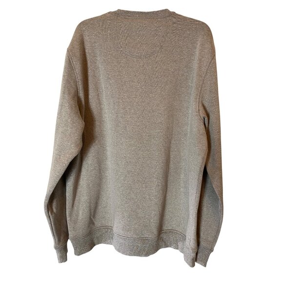 Izod Mens Advantage Performance Heather Gray Sweatshirt XLT - Picture 3 of 9